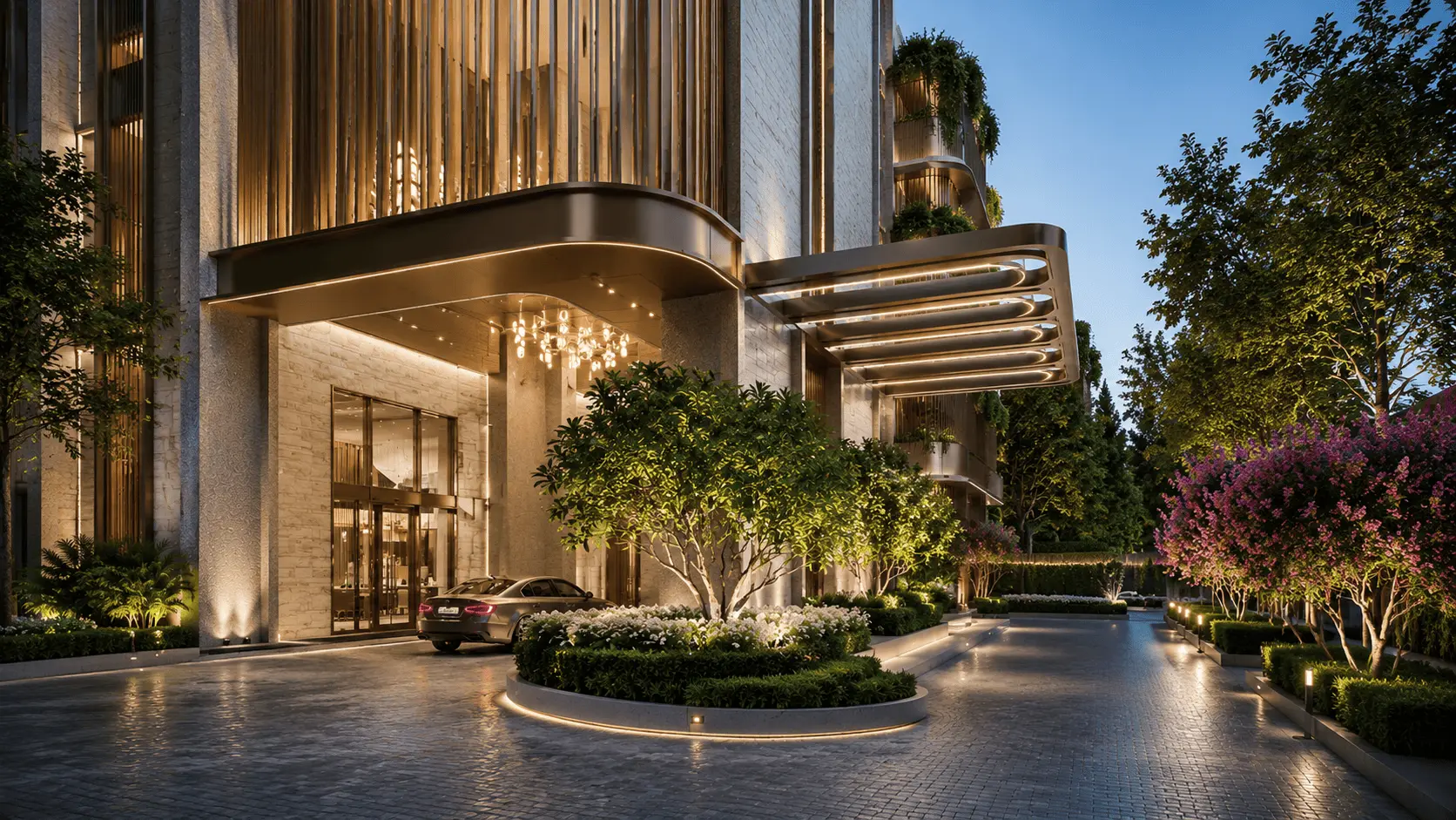Grand clubhouse at Lodha Sadahalli Devanahalli North Bangalore
