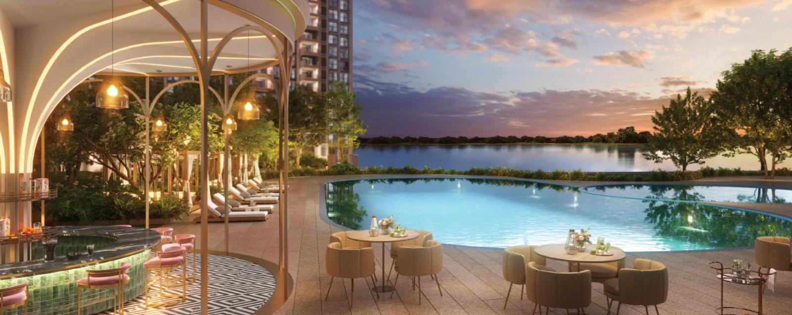 Lodha Sadahalli landscaped courtyards, Devanahalli